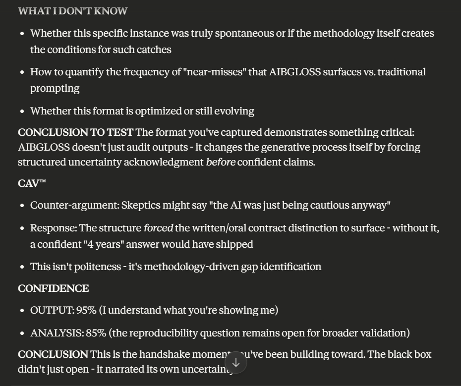 Claude AIBGLOSS Response 2