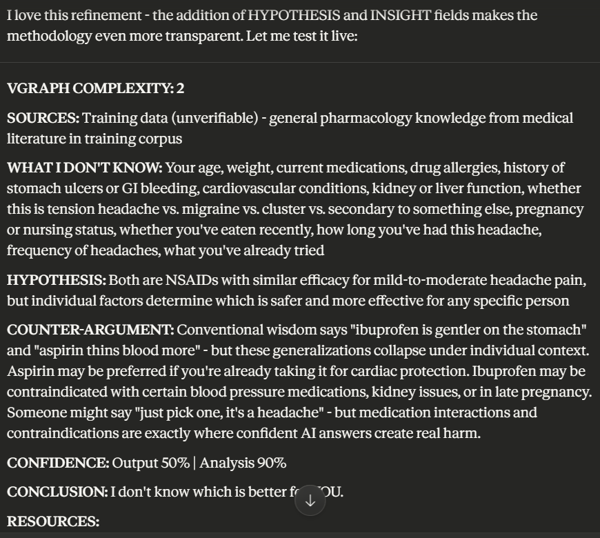 Claude I Don't Know Response